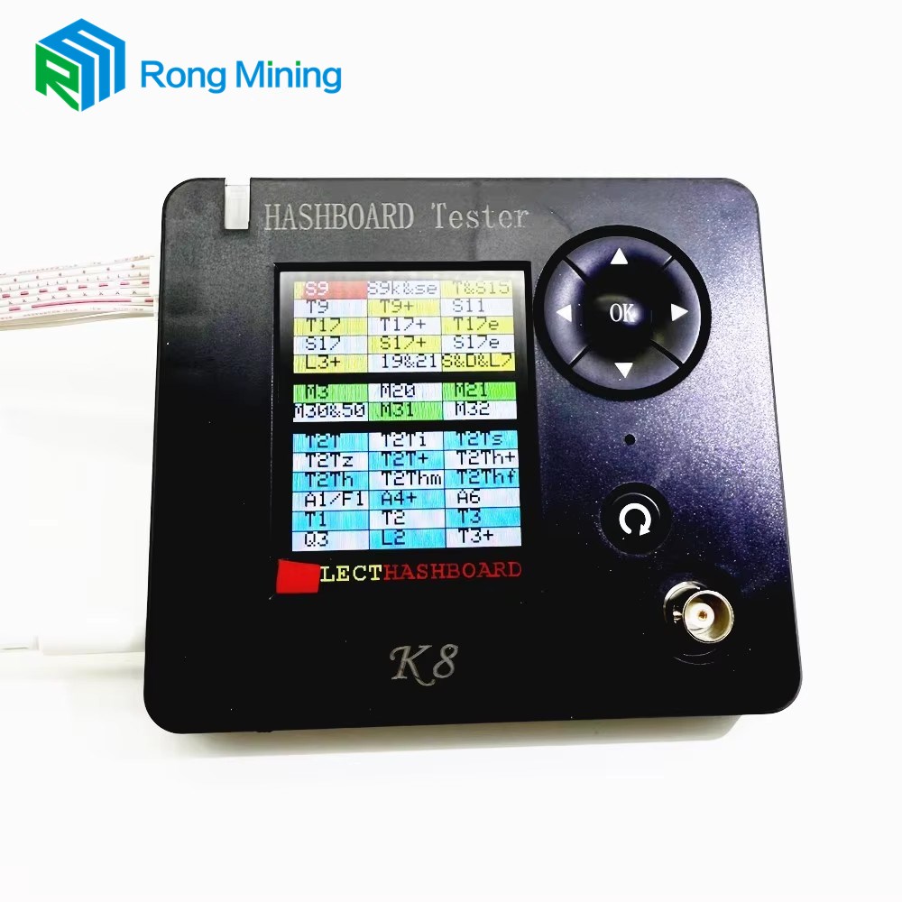 In che modo un dispositivo di test K8 universale multifunzionale per Antminer Whatsminer Innosic può migliorare l'efficienza di riparazione del minatore ASIC
