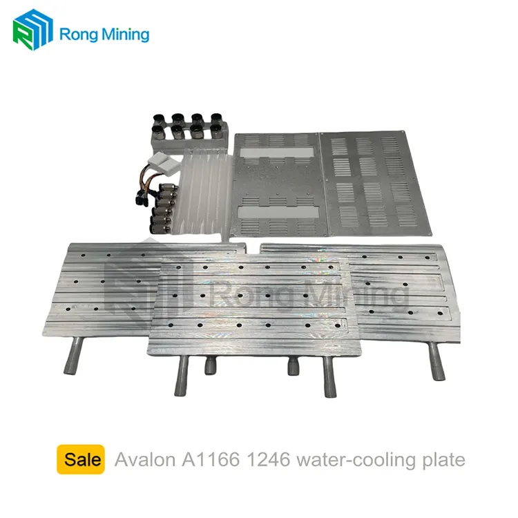 Avalon Mining Machine A1166 A1246 Piastra raffreddata ad acqua