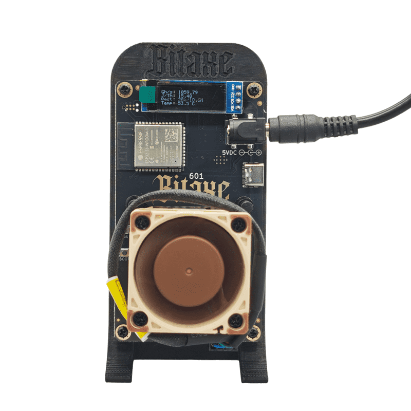 Bitaxe Gamma 601 Solo Lucky Miner Crypto Miners 1.2th/s BM1370 ASIC Chip 18W Open Souce Home Usa Macchina della lotteria