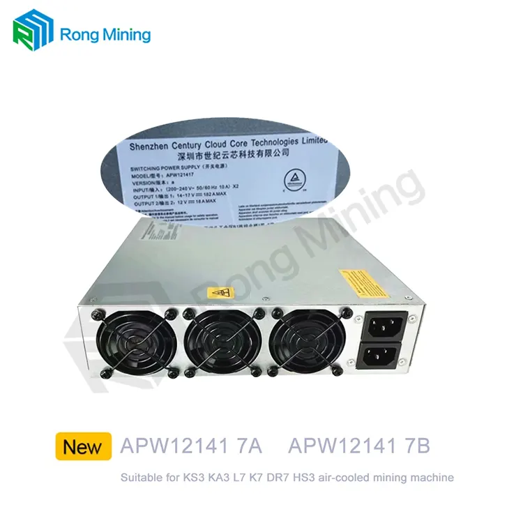 Alimentatori per la macchina da mining APW121417A B