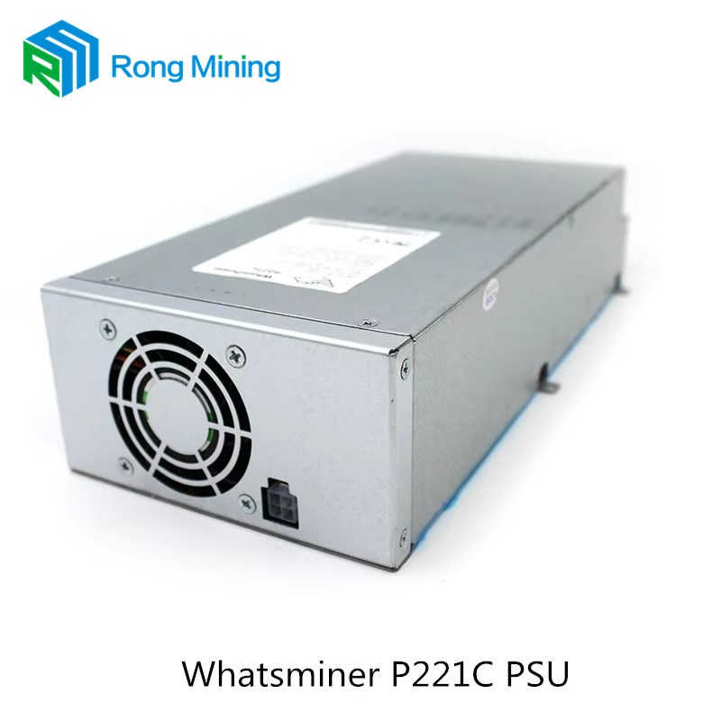 WhatsMiner P221C Suit PSU per WhatsMiner M20, M30, M31, M32, M30S, M30S+, M30S ++, Miner serie M50.